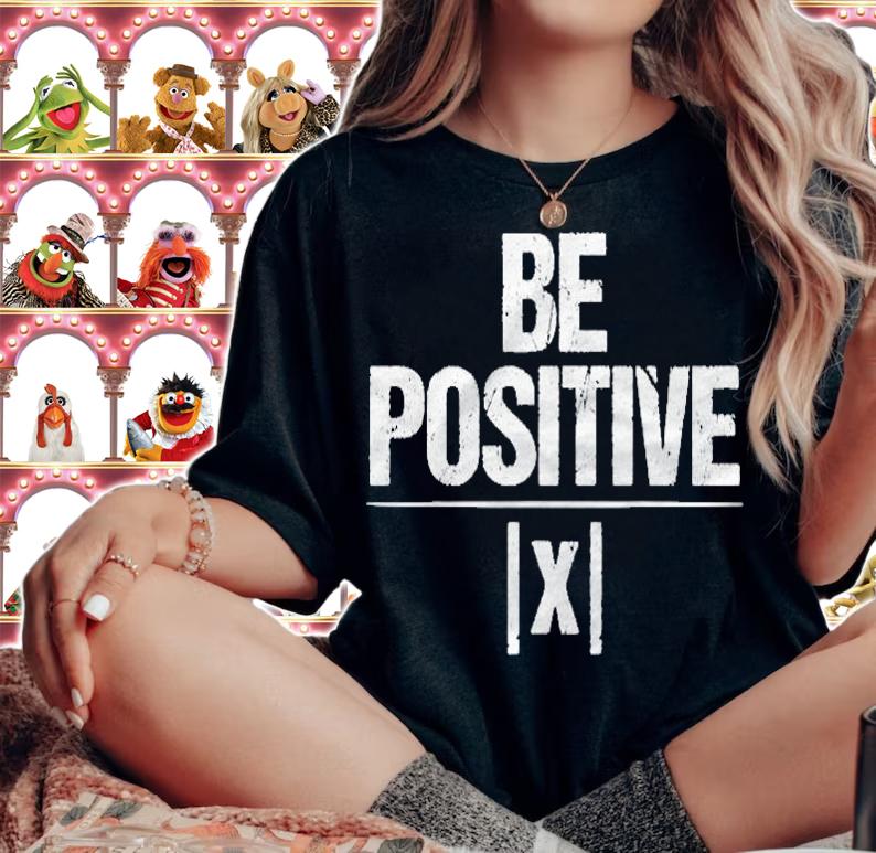Avoid Negativity Math Be Positive Motivational Gift T-shirt t-shirt woman shirt