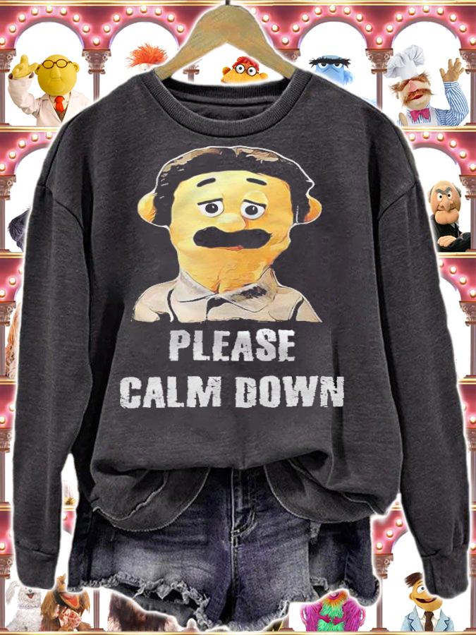 Awkward puppets please calm down shirt t-shirt sweatshirt
