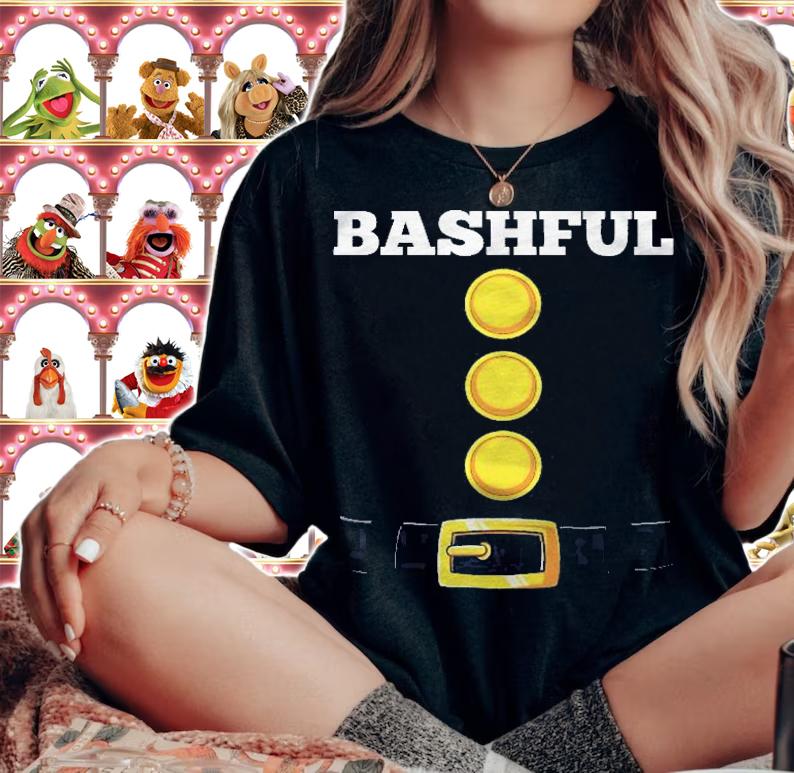Bashful Dwarf Halloween Costume Funny Gift Idea Bashful Shirt t-shirt woman shirt