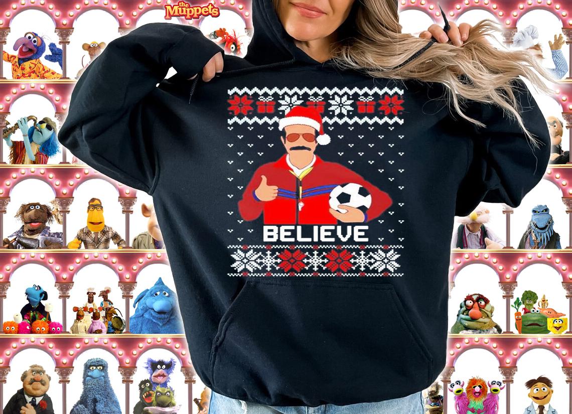 Believe Ugly Christmas Funny Xmas Shirt t-shirt hoodie