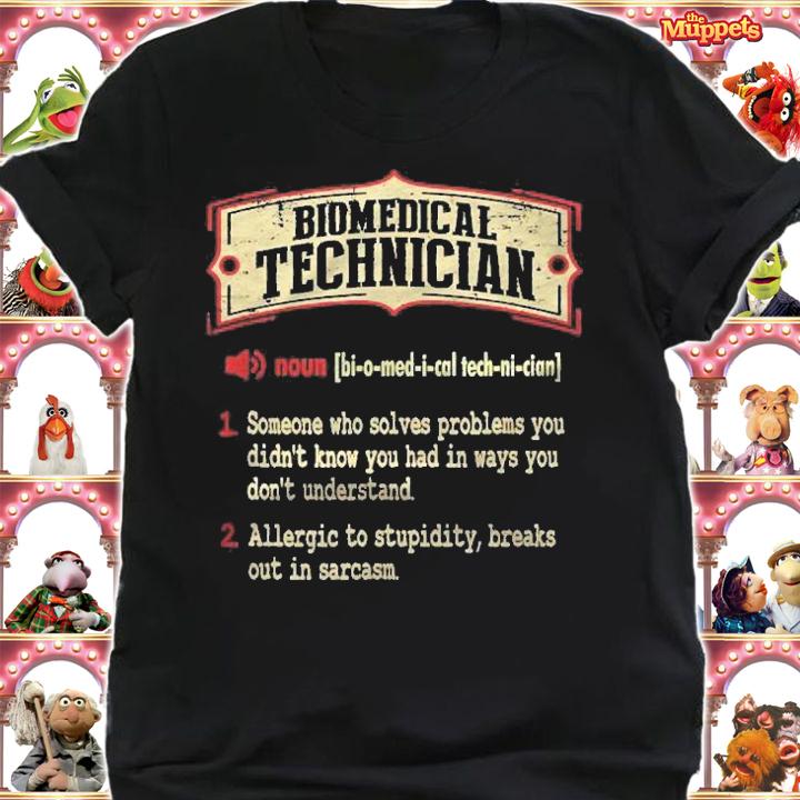 Biomedical Technician Dictionary Term Sarcastic Shirt t-shirt shirt