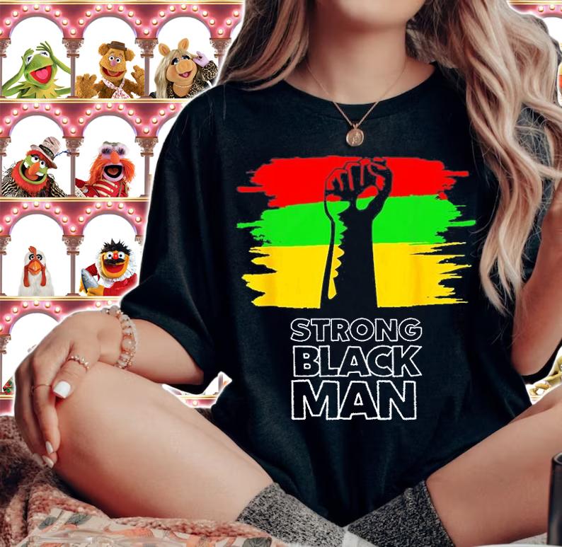Black History Month Im A Strong Black Man T-Shirt t-shirt