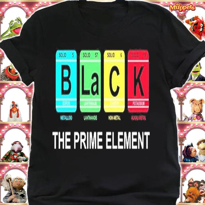 Black The Prime Element T-Shirt t-shirt shirt