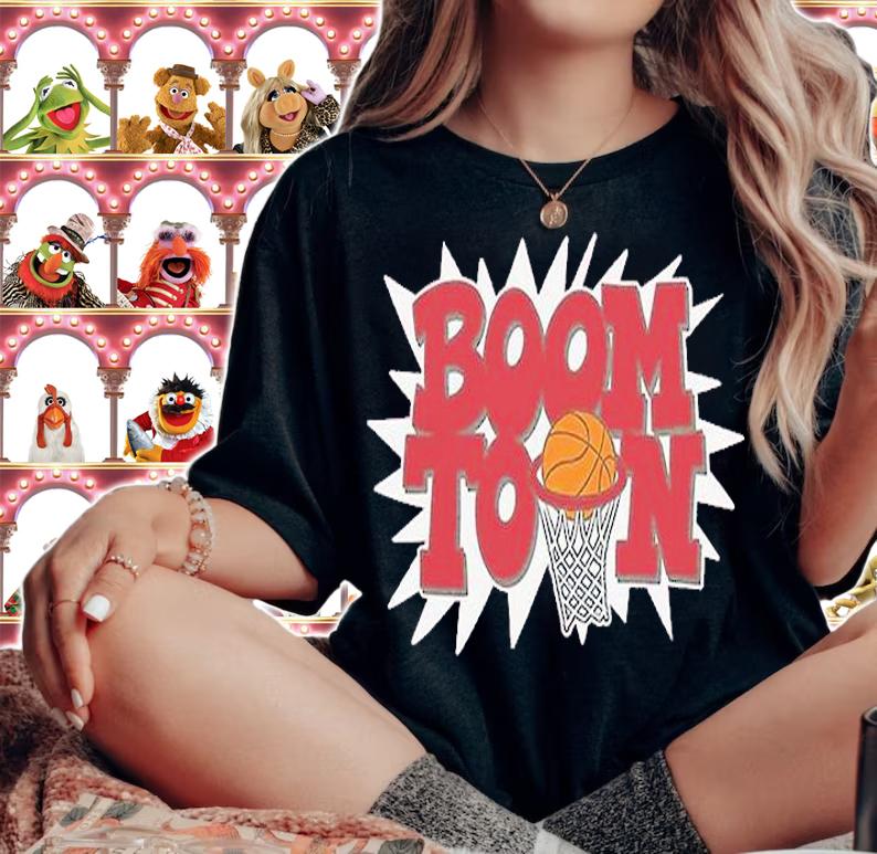 Boom Town Basketball T-Shirt t-shirt woman shirt