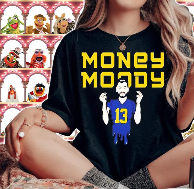 Brad Robbins Money Moody T-Shirt t-shirt woman shirt