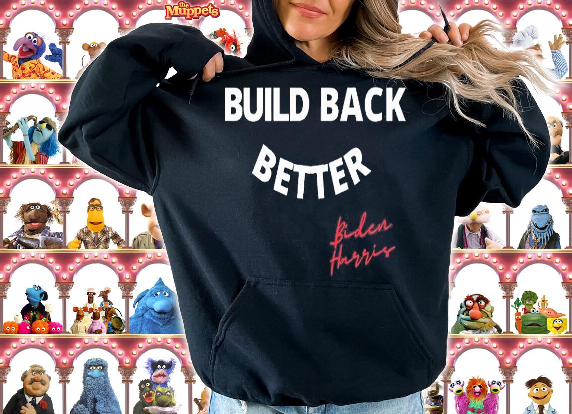Build Back Better Shirt Joe and Kamala 2020 Biden Harris T-Shirt t-shirt