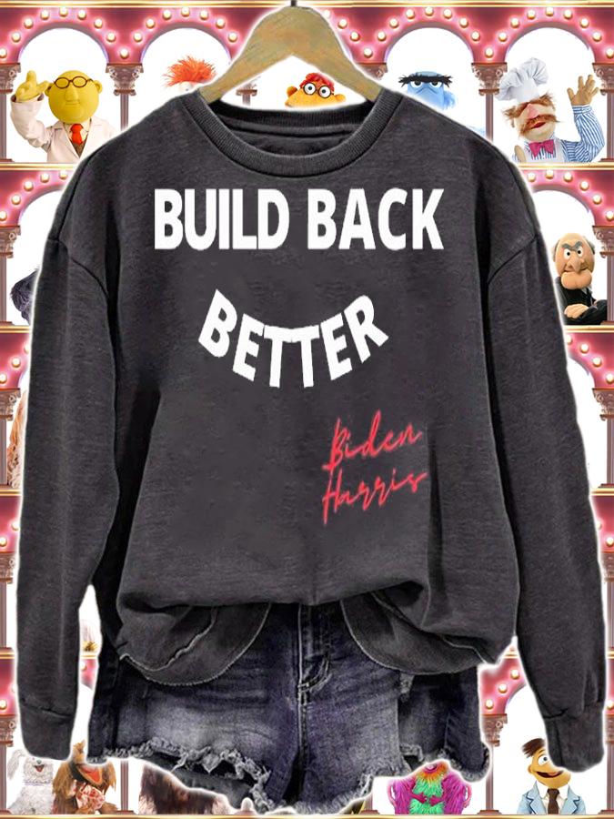 Build Back Better Shirt Joe and Kamala 2020 Biden Harris T-Shirt t-shirt