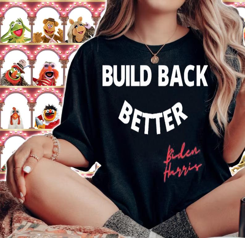 Build Back Better Shirt Joe and Kamala 2020 Biden Harris T-Shirt t-shirt