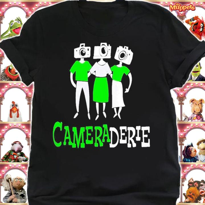 Camera Derie Clothing And Cap shirt t-shirt