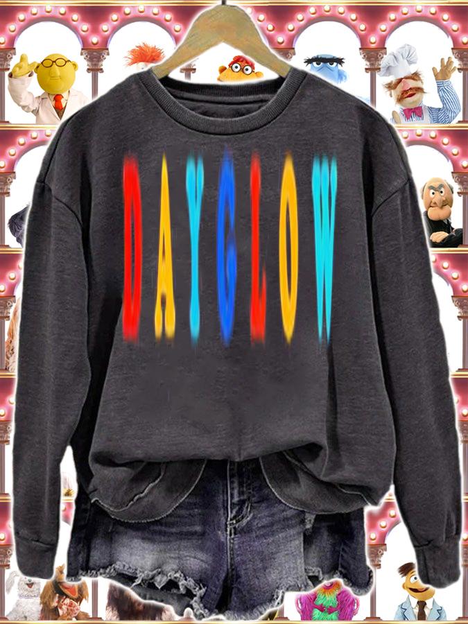 Dayglow Band Embroidered Rainbow Logo shirt t-shirt sweatshirt