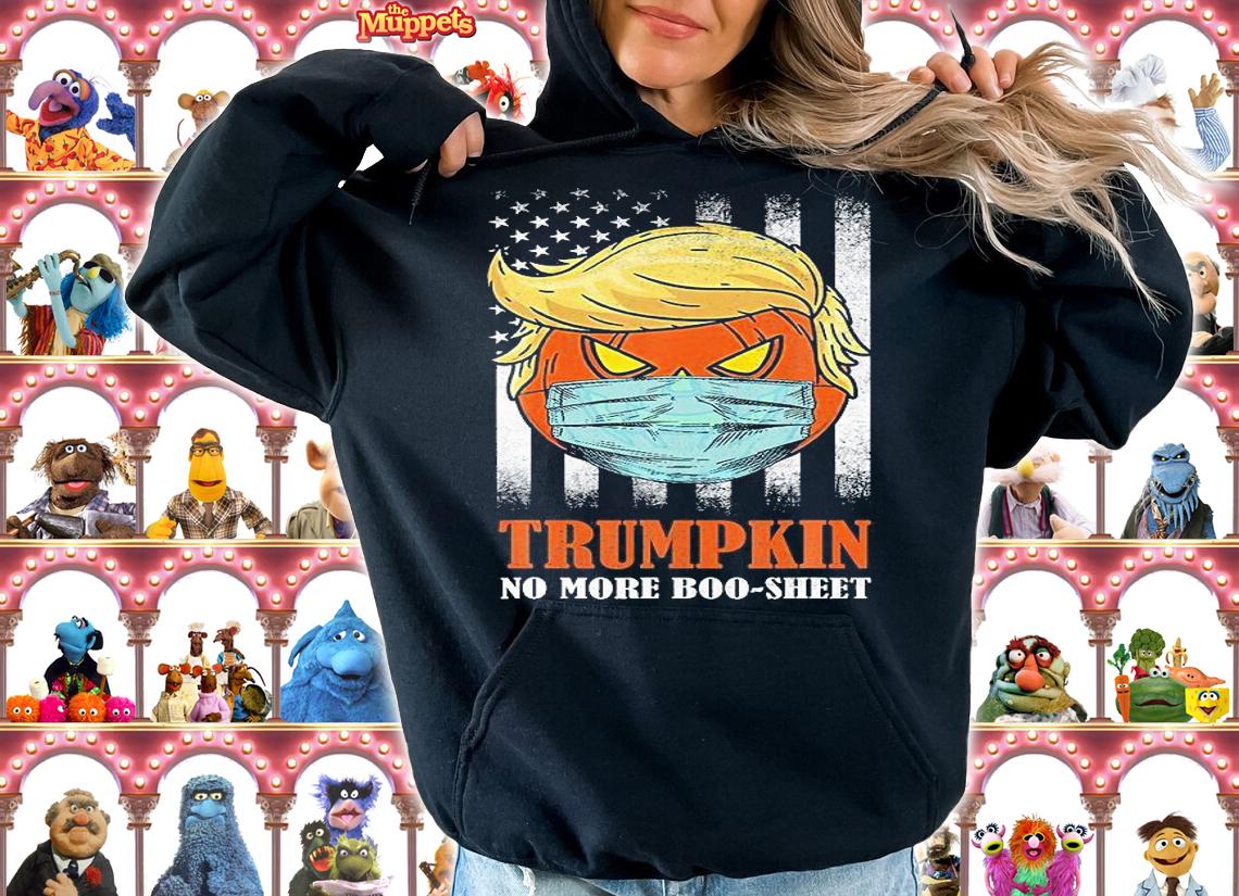 Funny Trumpkin No More Boo Sheet Halloween T-shirt t-shirt hoodie