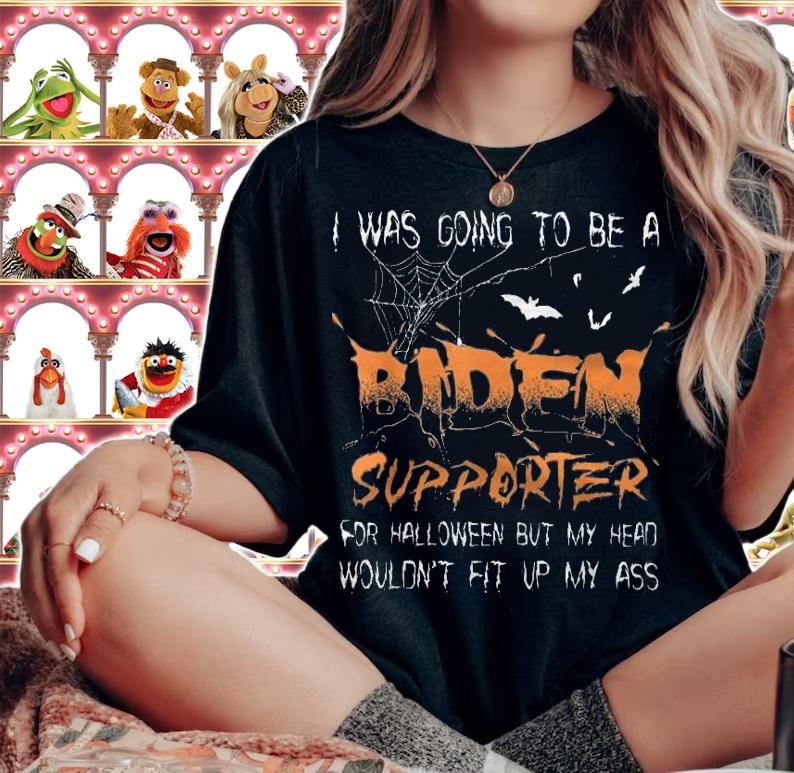 I Was Going To Be A Biden Supporter For Halloween T-Shirt t-shirt