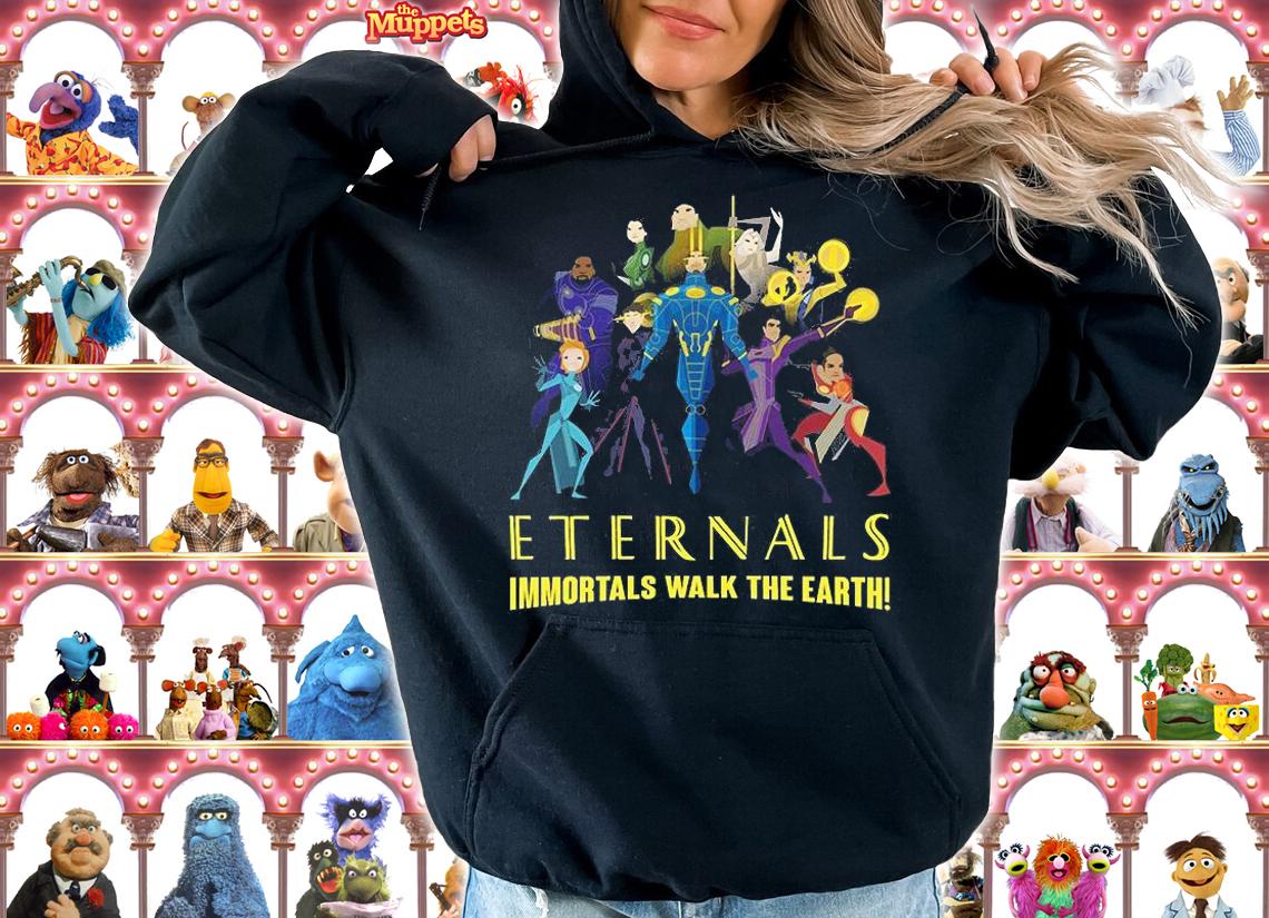 Marvel Eternals Immortals Walk the Earth T-shirt t-shirt