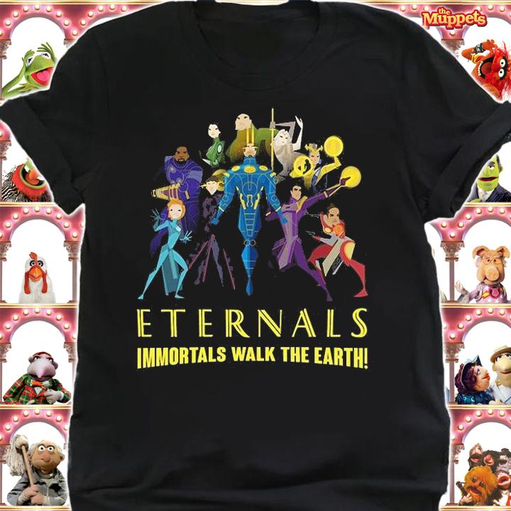 Marvel Eternals Immortals Walk the Earth T-shirt t-shirt