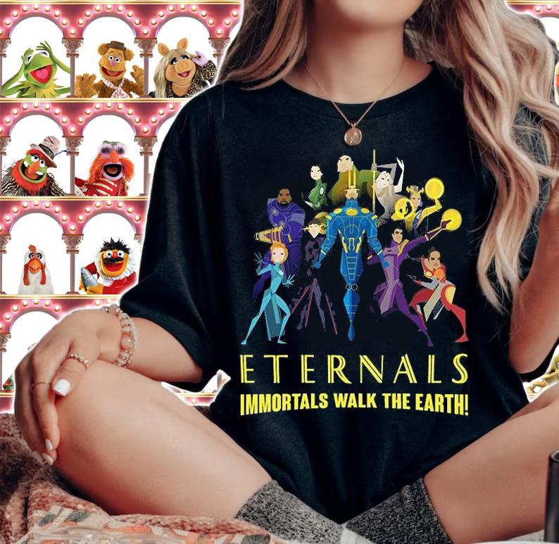 Marvel Eternals Immortals Walk the Earth T-shirt t-shirt