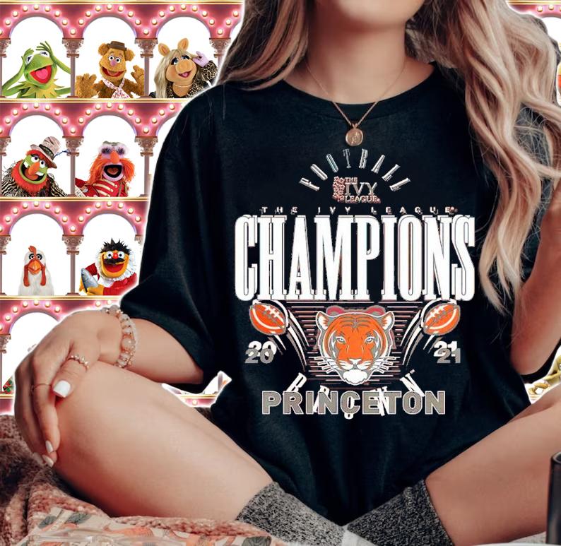 Princeton Tigers 2021 Ivy League Football Conference Champions Shirt t-shirt
