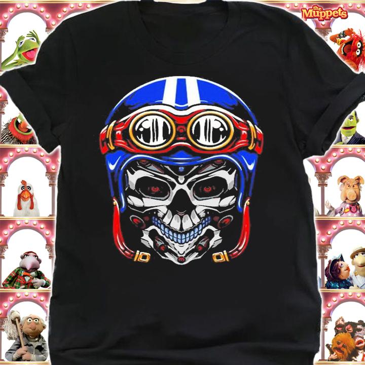 Robot Motorcycle Helmetrobot Motorcycle Helmet T-Shirt t-shirt shirt
