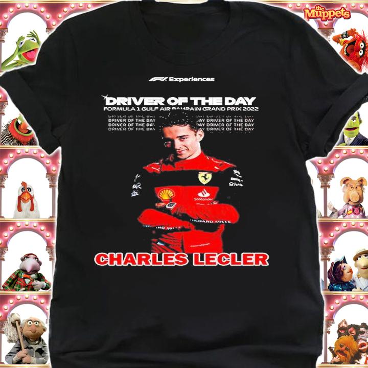 Charles Leclerc Ferrari F1 Wins 2022 Bahrain Grand Prix T-Shirt t-shirt shirt