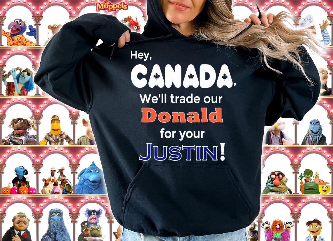 Funny Trade Donald For Justin T-Shirt t-shirt