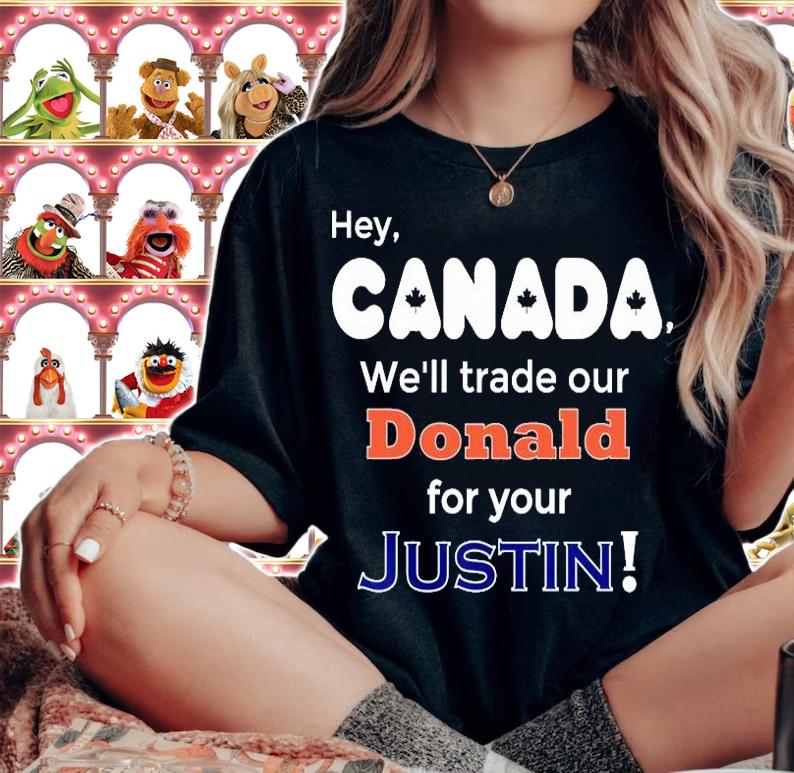 Funny Trade Donald For Justin T-Shirt t-shirt