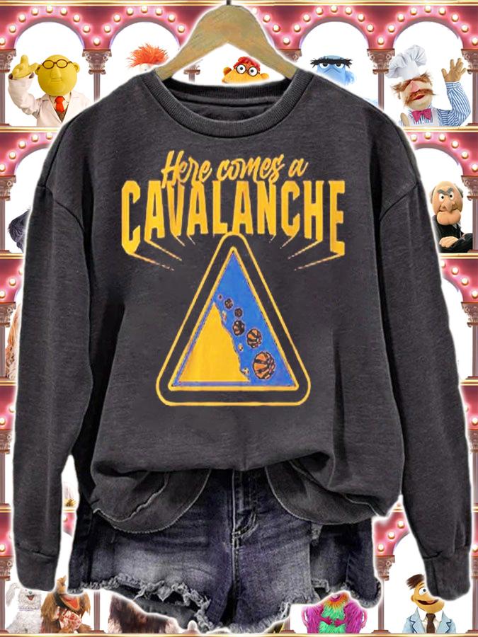 Here Comes A Cavalanche Cleveland Basketball T-Shirt t-shirt sweatshirt