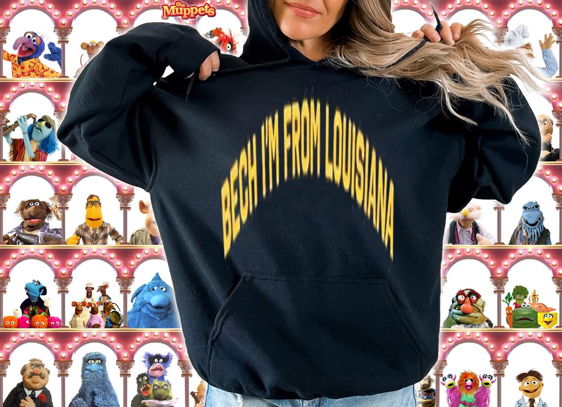Jack Bech x Motier Lafayette bech I'm from Louisiana shirt t-shirt