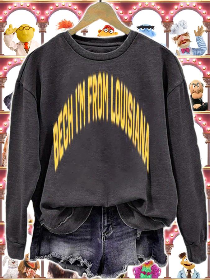 Jack Bech x Motier Lafayette bech I'm from Louisiana shirt t-shirt