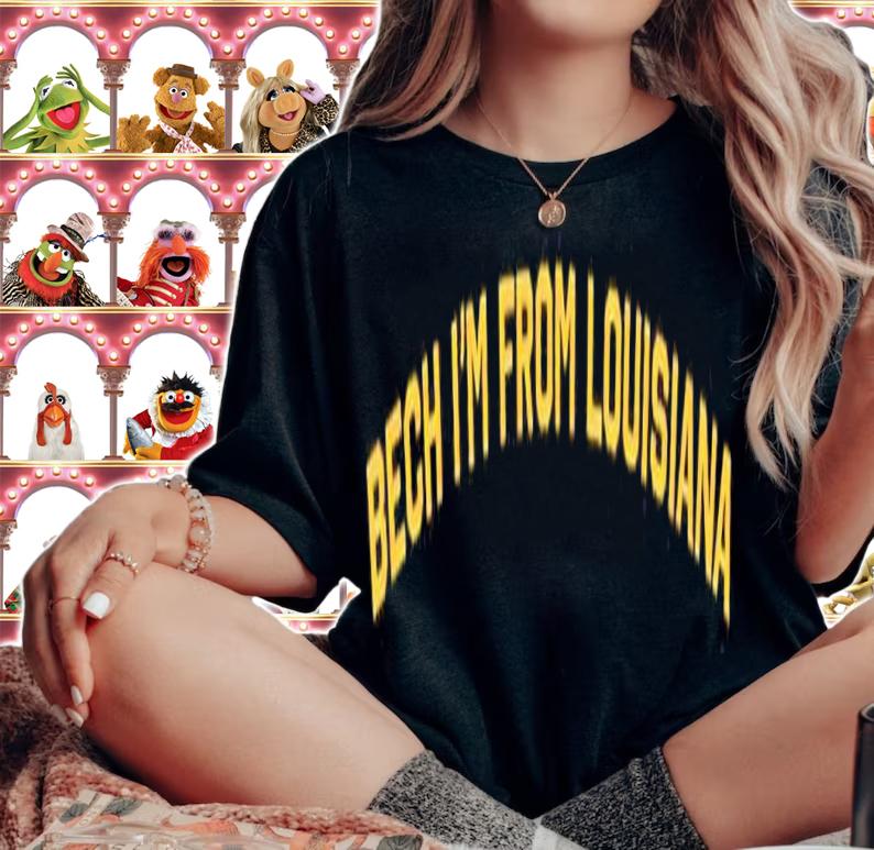 Jack Bech x Motier Lafayette bech I'm from Louisiana shirt t-shirt