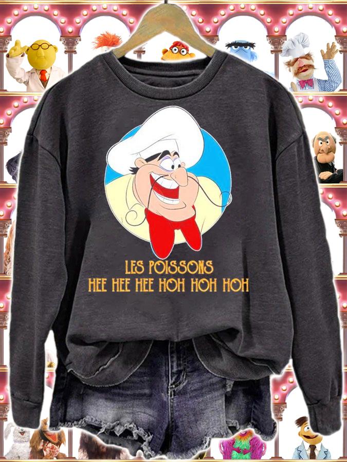 Les Poissons Hee Hee Hee Hoh Hoh Hoh Shirt t-shirt sweatshirt