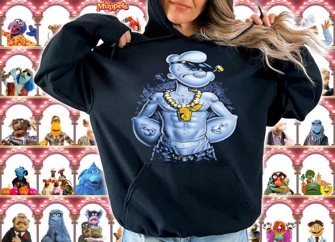 Popeye The Sailor Man Gangster Thug Shirt t-shirt hoodie