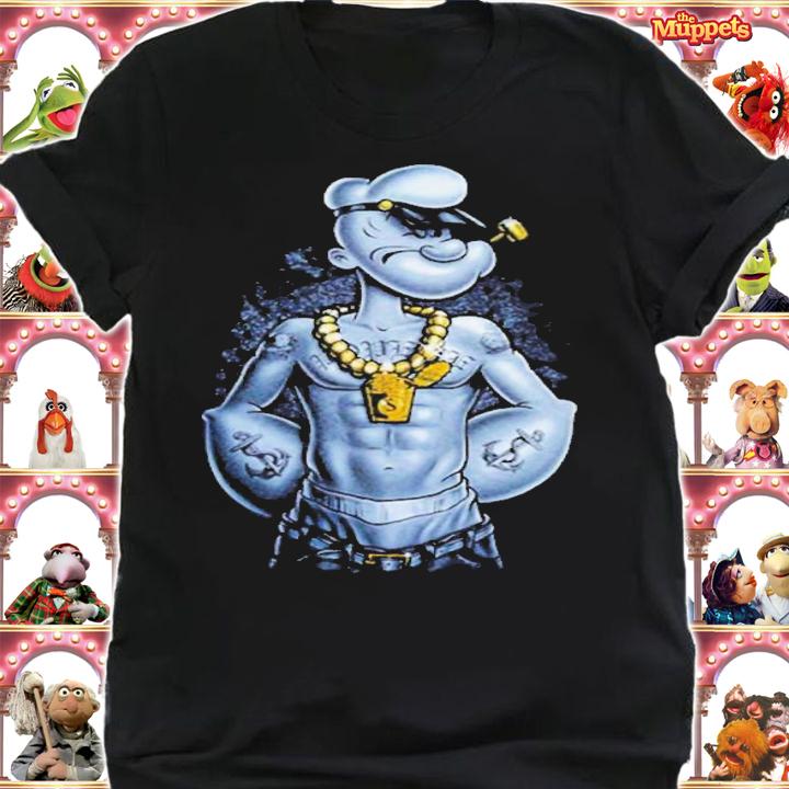 Popeye The Sailor Man Gangster Thug Shirt t-shirt shirt