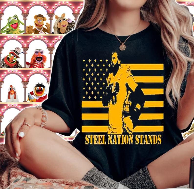 Steel Nations Stands T-Shirt t-shirt woman shirt