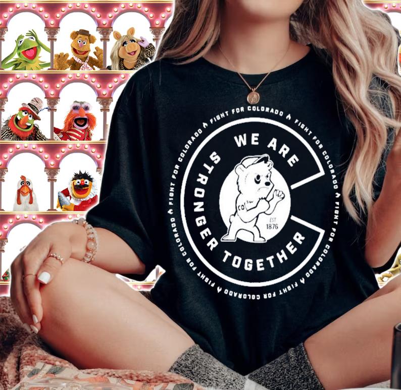 We Are Stronger Together Fight For Coloradd Shirt t-shirt