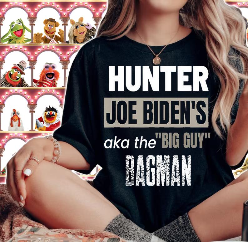 Hunter's Laptop Is Real, Anti Biden, Big Guy AKA Joe Biden T-Shirt t-shirt