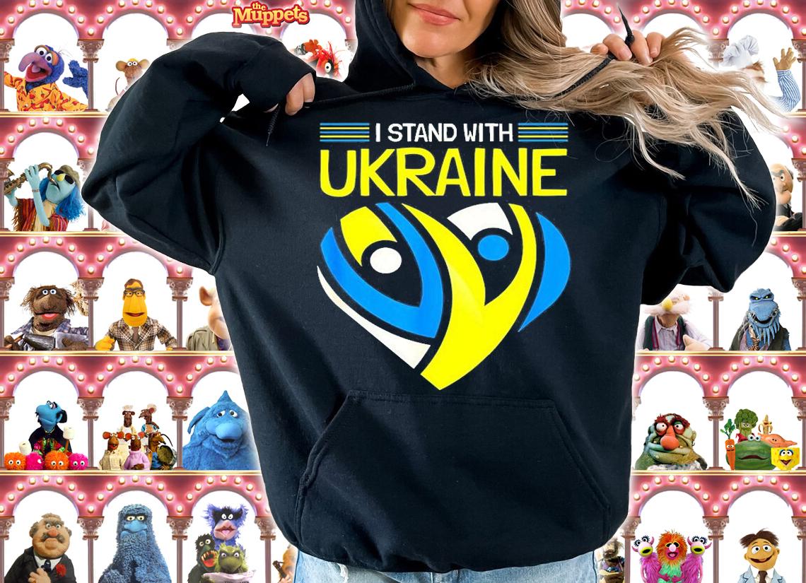I Stand with Ukraine I Stand for Peace Anti-War Ukrainian Peace Ukraine T-Shirt t-shirt