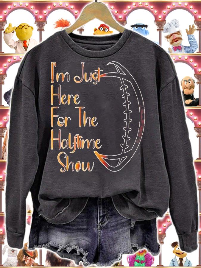Im Just Here For The Halftime Show American Football T-Shirt t-shirt sweatshirt