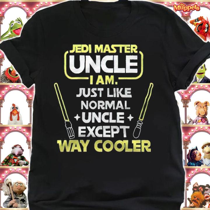 Jedi master uncle I am just like normal uncle except way cooler T-shirt t-shirt shirt