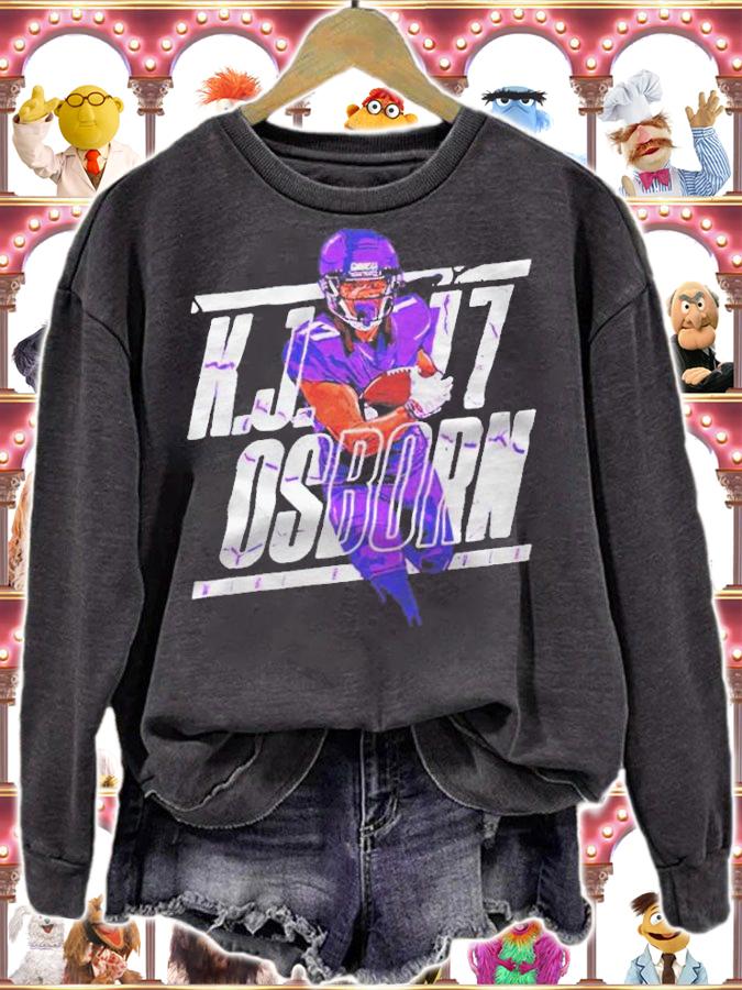 Kj Osborn Minnesota Viking T-shirt t-shirt sweatshirt