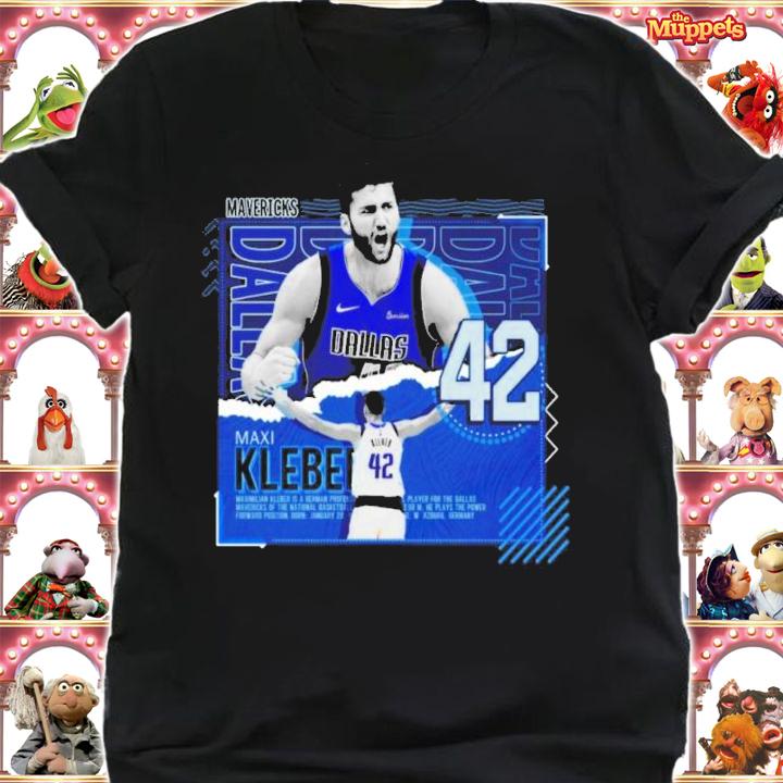 Maxi Kleber Basketball Paper Poster Mavericks Shirt t-shirt