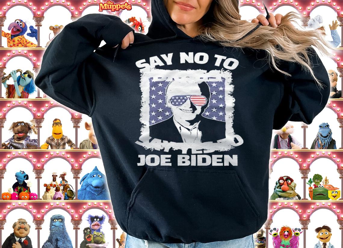 Say No To Drugs Say Yes To Joe Biden Photo USA Flag T-Shirt t-shirt