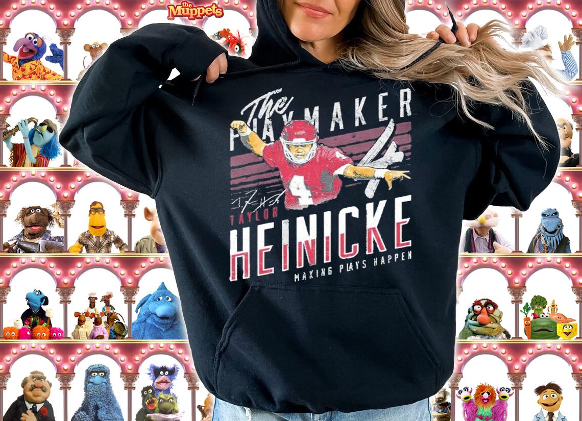 Taylor Heinicke Washington The Playmaker Washington Football Shirt t-shirt hoodie