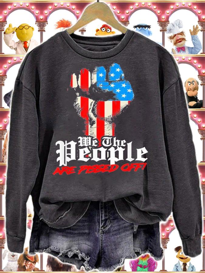 We The People Are Pissed Off Trump MAGA Constitution Gift T-Shirt t-shirt