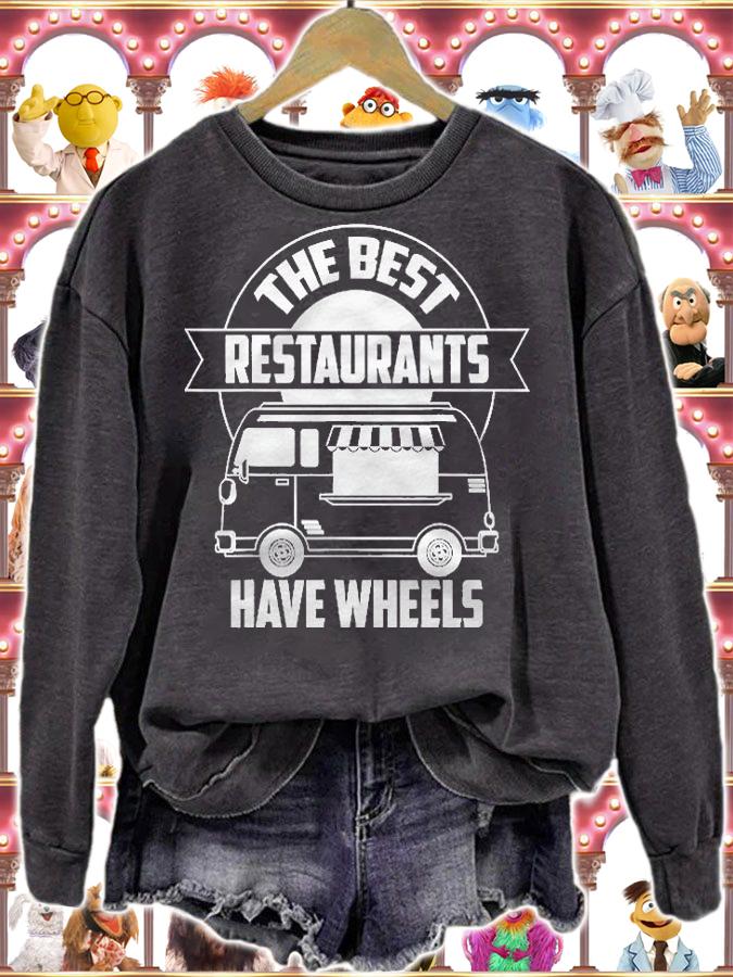 Cool Best Restaurants Have Wheels Funny Food Truck Gift Shirt t-shirt