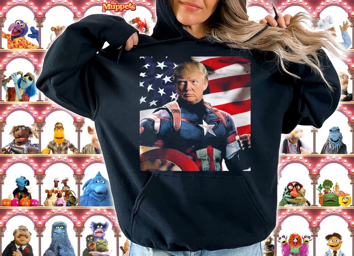 Donald Trump Funny Captain America T-Shirt t-shirt hoodie