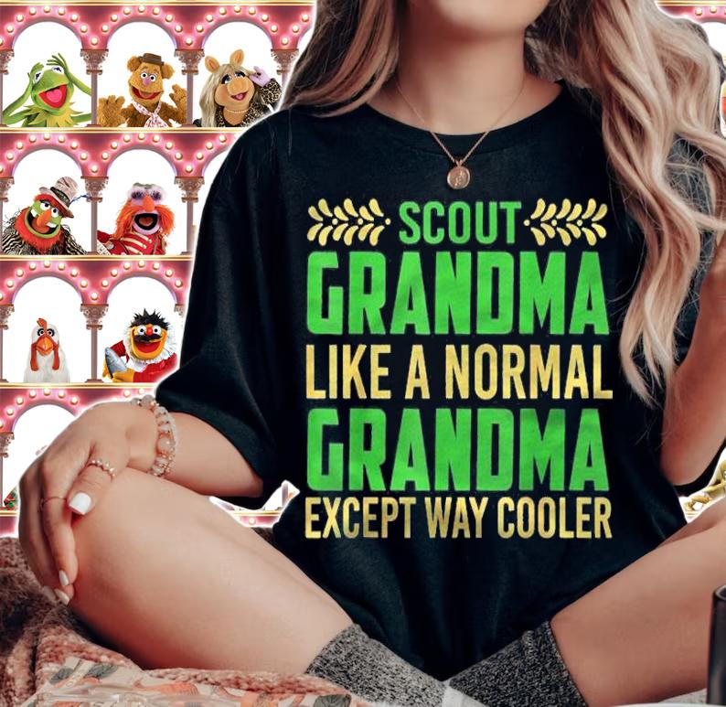 Funny Scouting Scout Grandma Gift Camping & Hiking Shirt t-shirt