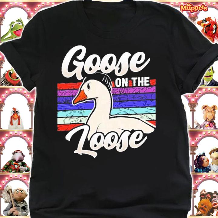 Goose On The Loose Animal Geese Shirt t-shirt shirt