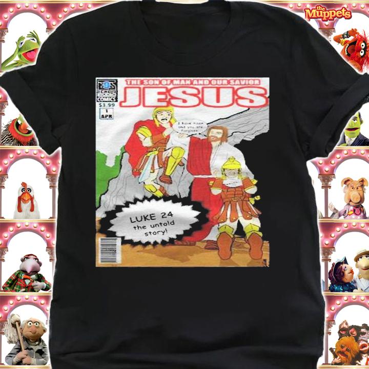 Jesus Christian Comic Cover The Son Of Man And Our Savior Shirt t-shirt shirt