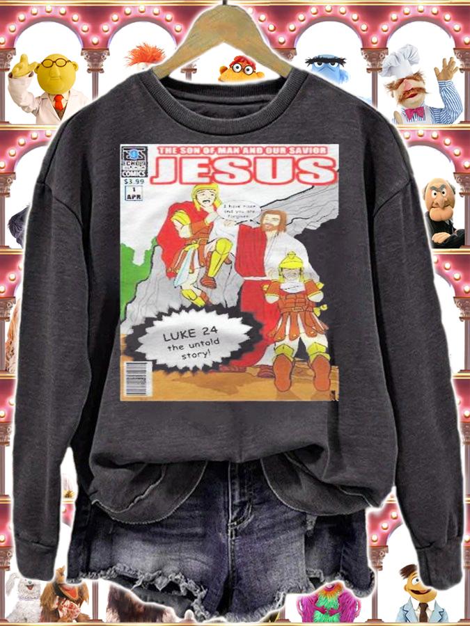Jesus Christian Comic Cover The Son Of Man And Our Savior Shirt t-shirt sweatshirt