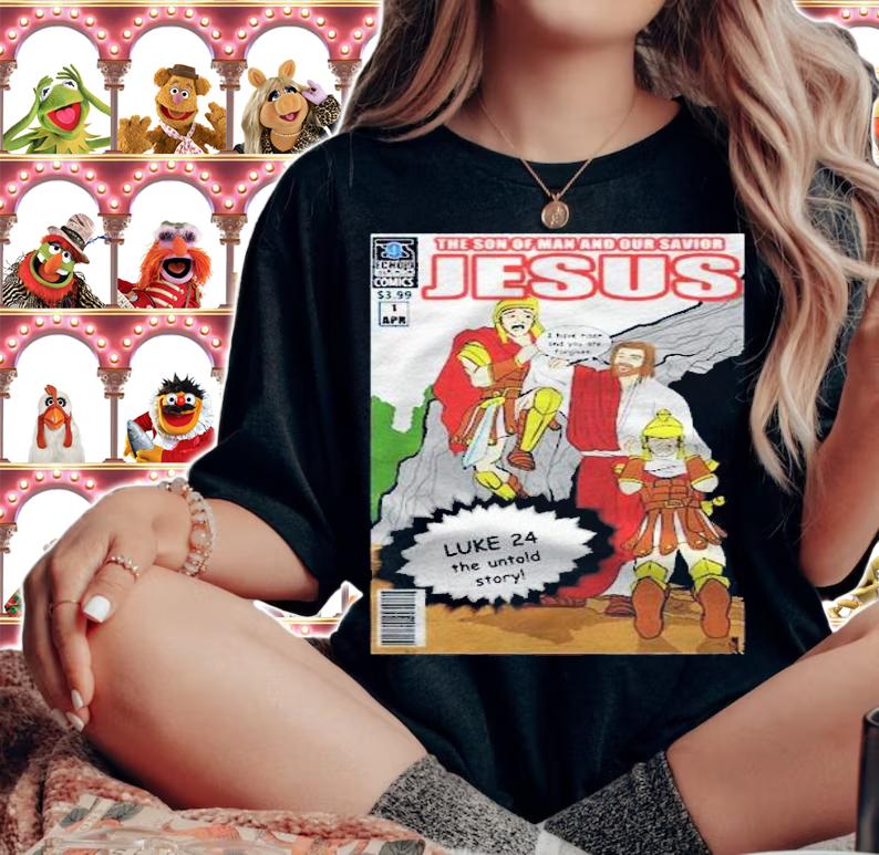 Jesus Christian Comic Cover The Son Of Man And Our Savior Shirt t-shirt woman shirt