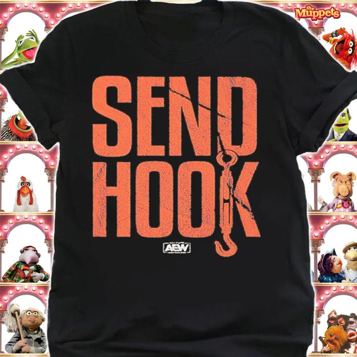 Send Hook AEW Shirt t-shirt